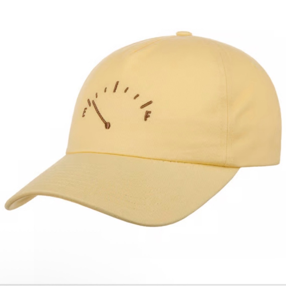 NEW NWT BrixtonYellow and Brown Runnin on Empty Cap